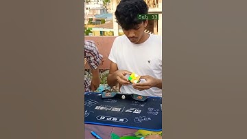 sub13 solo solve at Khulna Rubik