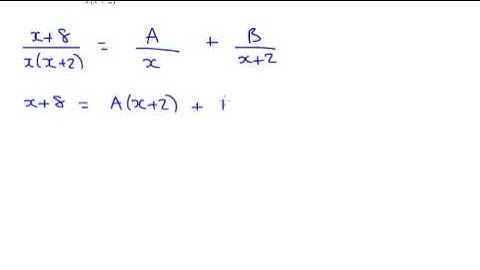 A Level Pure Maths - Partial Fractions OCR C4 June 2015 q10i