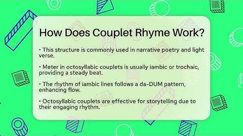 How Does Couplet Rhyme Work? - The Prose Path