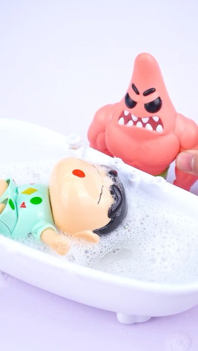 Satisfying with Unboxing and Review Patrick, Crayon Shinchan fun Toys Video