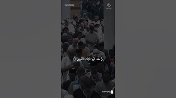 مقتطف من تلاوة فضيلة الشيخ #خالد_المهنا من صلاة الفجر الاثنين ٣٠ ربيع الأول ١٤٤٧هـ