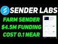 Sender labs airdrop full guide  sender labs wallet airdrop  sender labs airdrop new update