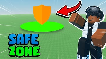 How to make a SAFE ZONE in Roblox Studio *NO SCRIPTING!*