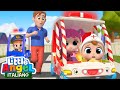 Le Ruote Dell'ambulanza Arrivano 🚑🚨 Cartoni Animati & Canzoni Bambini | Little Angel Italiano
