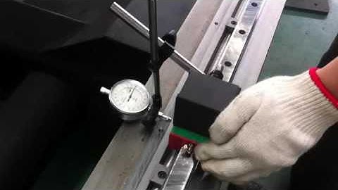 Y-axis detection accuracy of Fiber laser cutting metal machine