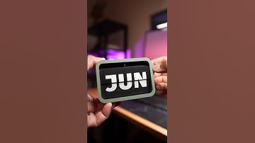 Introducing the 3D Printed Flip Calendar!