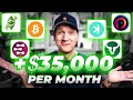 Making $35,000 a Month With Crypto Passive Income