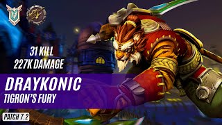 31 KILL 227K DAMAGE DrayKonic TIBERIUS PALADINS COMPETITIVE (MASTER) TIGRON’S FURY