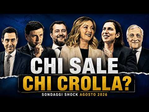 Video RIBALTONE nei Sondaggi: Sorpasso di Conte e Schlein, sta vincendo la sinistra?
