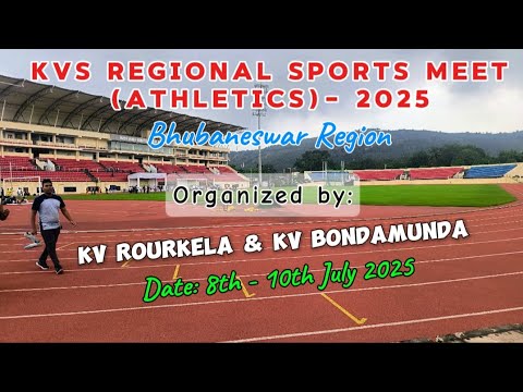 KVS Regional Sports Meet (Athletics)- 2025 @ Birsa Munda Athletics ...