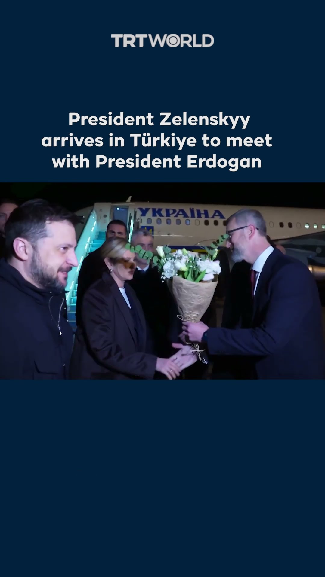 Ukrainian President Volodymyr Zelenskyy arrives Turkish capital Ankara