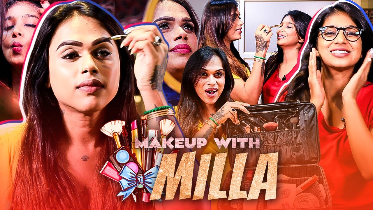 💃Makeover Redefined | Makeup Secrets with Milla Shakeela | VJ Parvathy | Shakeela daughter