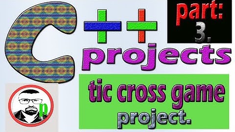 part 3: tic cross game in c++ project Urdu Hindi