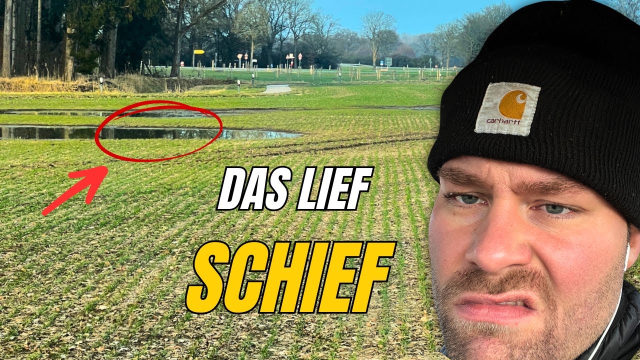 Direktsaat sieht nicht so gut aus..