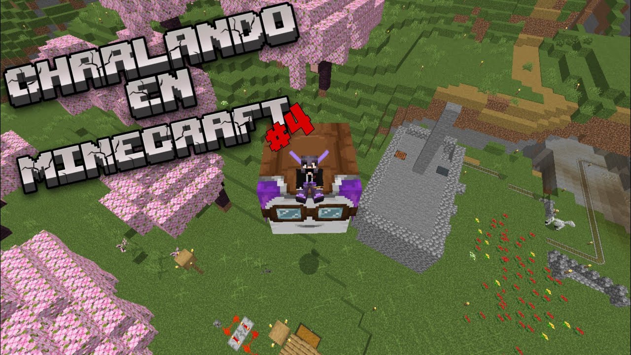 CHARLANDO EN MINECRAFT #4 ( La escuela)