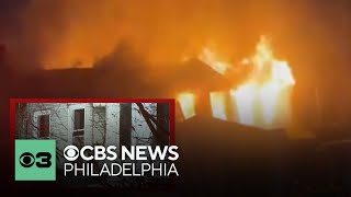 Fire tears through home on Philadelphia's Ogontz Avenue less than a day after deadly fire