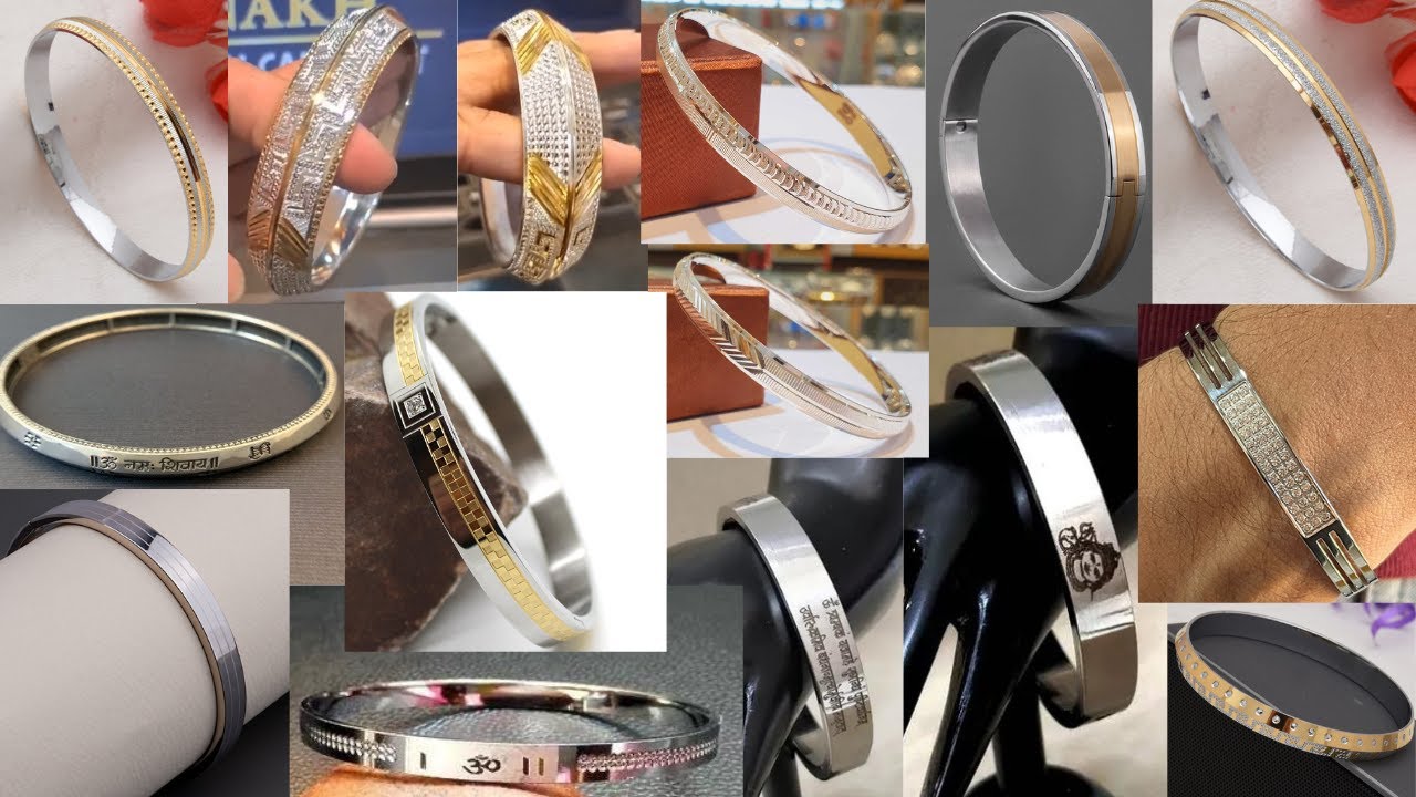 Silver Bangles For Men L Men Silver Kada With Price L Chandi Kada Silver Bangles For Men L Men Silver Kada With Price L Chandi Kada