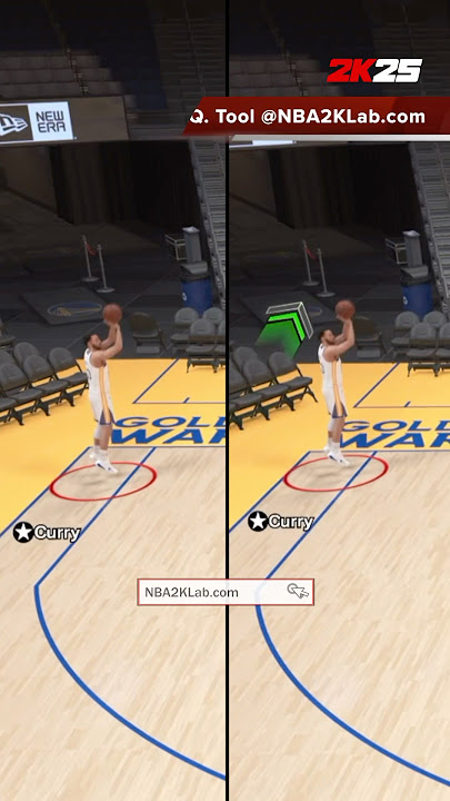 NBA 2K25 Shooting Tips & How to Green More Shots with Shot Meter Off vs On #nba2k25 #2k25
