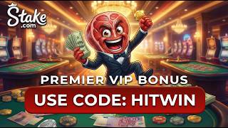 STAKE PROMO CODE "HITWIN" —  PREMIER VIP BONUS (review)