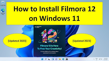 How to Install Filmora 12 on Windows 11 !! Best Video Editing Software !! [Updated 2023]