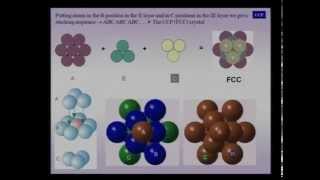 Mod-01 Lec-15 Crystal Structures