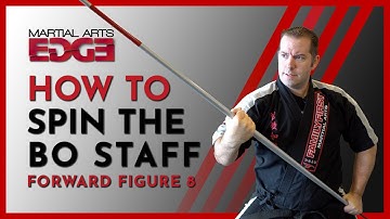 BO STAFF SPIN TUTORIAL | Forward Figure 8