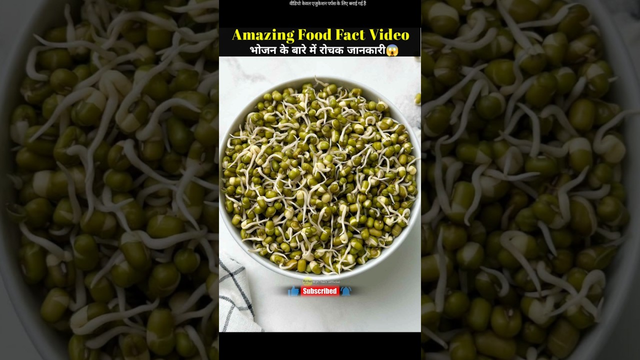 top 5 amazing food fact video amazing Facts About food 🥑🥝 