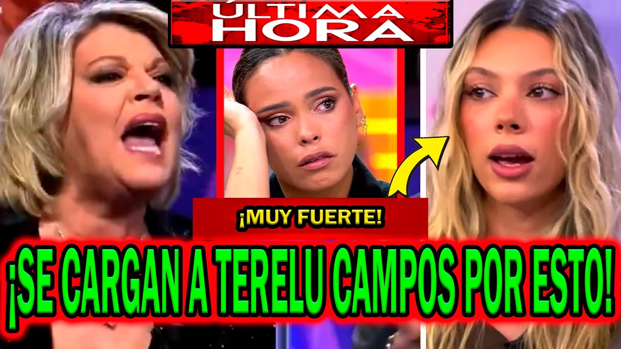 💥FUERTE! SE CARGAN A TERELU CAMPOS POR SUEGRO DE ALEJANDRA RUBIO Y VAN A POR GLORIA CAMILA EN FIESTA