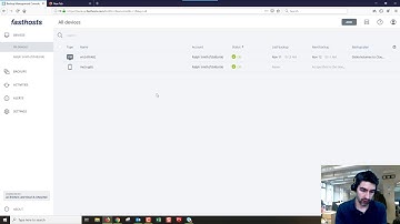 Fasthosts Cloud Backup console views