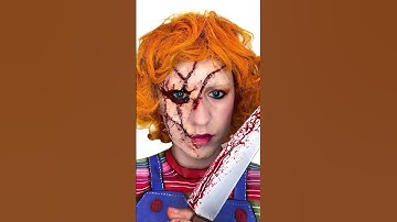 Hi, I’m Chucky! Wanna play?  #shorts #halloween #chucky