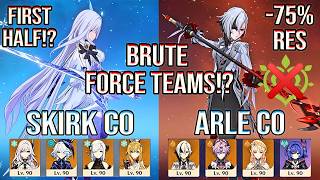 🔥 Skirk First Half!? 75% RES Arlecchino Mono Pyro DESTROYS Floor 12 | Genshin Impact