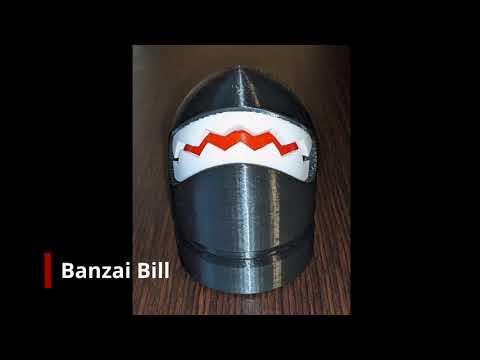 3D Print - Banzai Bill