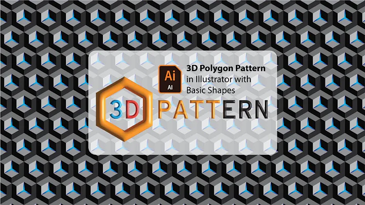 Pattern Design: Geometric 3D Pattern in Illustrator with Basic Shapes