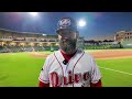 Greenville Drive manager Liam Carroll reacts to win over "friendly rival" Asheville, fan support