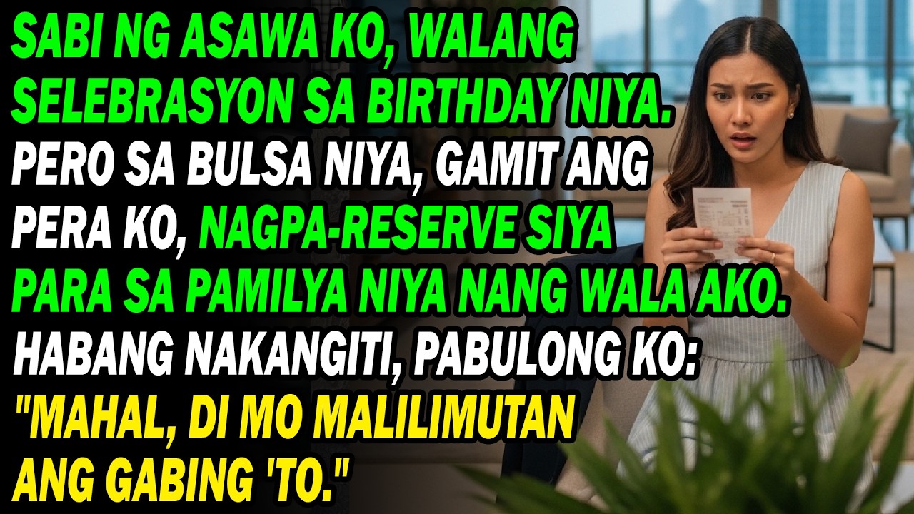 Sabi Ng Asawa Ko Walang Party 🚫 Pero Gamit Pera Ko, Nag-reserve Siya Nang Wala Ako! 💸