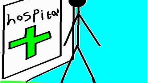 Old Powerpoint Animation - Animation Stickman (Daft TV - 2006)