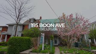 Just Listed 195 Boon Ave