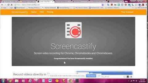 Installing or Adding Screencastify to Chrome
