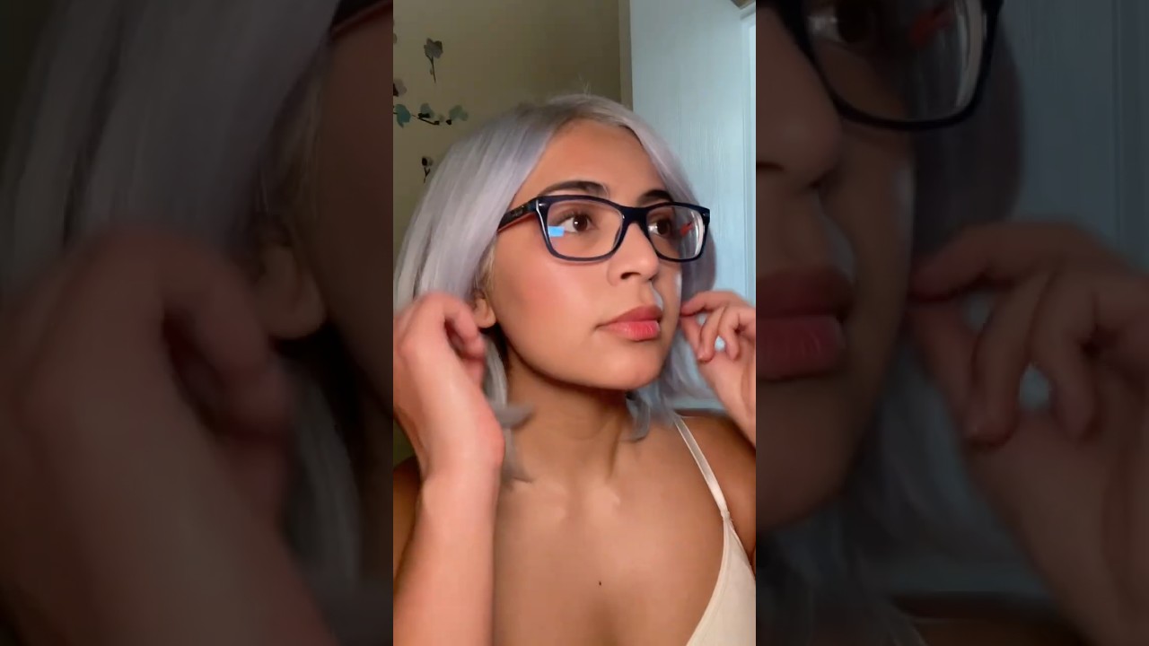 GRWM First makeup look with my new hair ✨ 