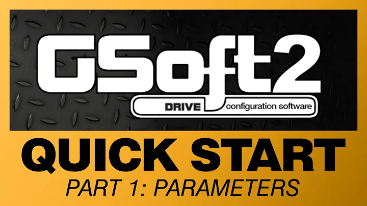 DURApulse GS20(X) GSOFT2 Quick Start Part 1: Parameter Configuration from AutomationDirect