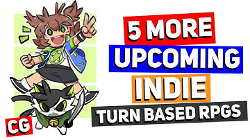 5 MORE Upcoming Indie Turn Based RPGs! - Part 2
