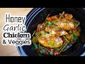Slow Cooker Honey Garlic Chicken & Veggies - What's For Din'? - Courtney Budzyn - Recipe 65