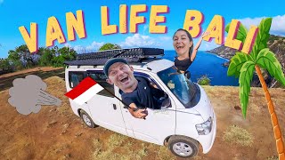 Exploring Bali in a TINY CAMPER VAN