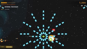 Steredenn: Binary Stars on Nintendo Switch - Opening Missions & Boss Battle Gameplay (Direct-Feed)