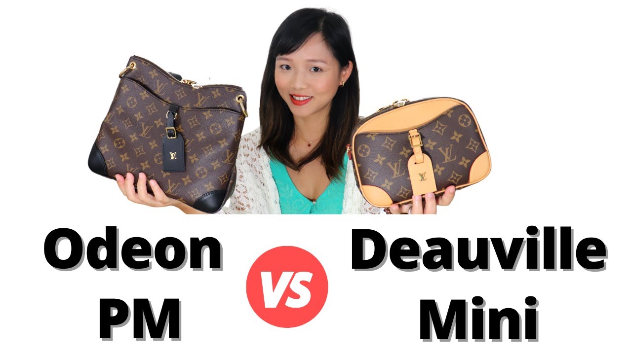 Louis Vuitton Deauville Mini vs. Odeon PM 2020 | Review, Comparison - YouTube