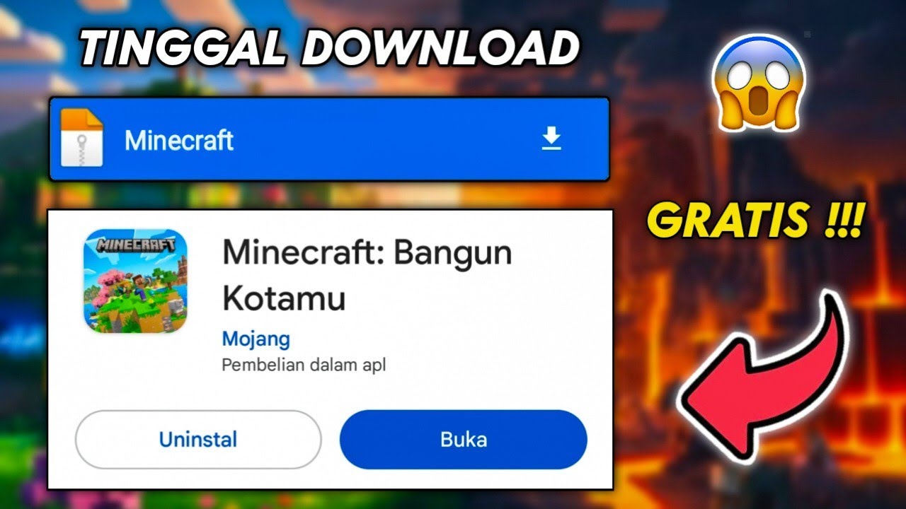 Cara Download Minecraft Terbaru 2025 Di Android - YouTube