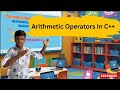 Arithmetic operators in C++ | Operators in C++ | C++ Course in Telugu