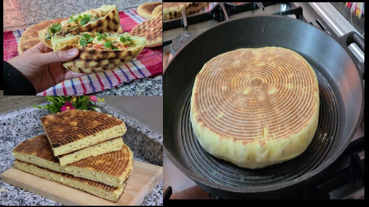 مطلوع السميد /خميرة/خفيف ريشة نتحداك تجربيه ومينجحلكش وميني مطلوع بحشوة لذيذة بدون لحوم /إقتصادية