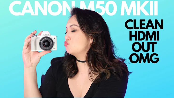 Clean HDMI on your Canon M50 MKii step by step