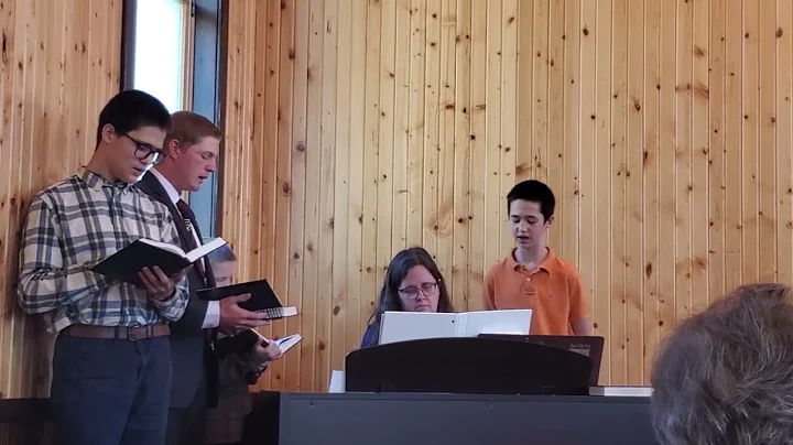 Here am I Lord, sung by the boys Dedicated to our ...